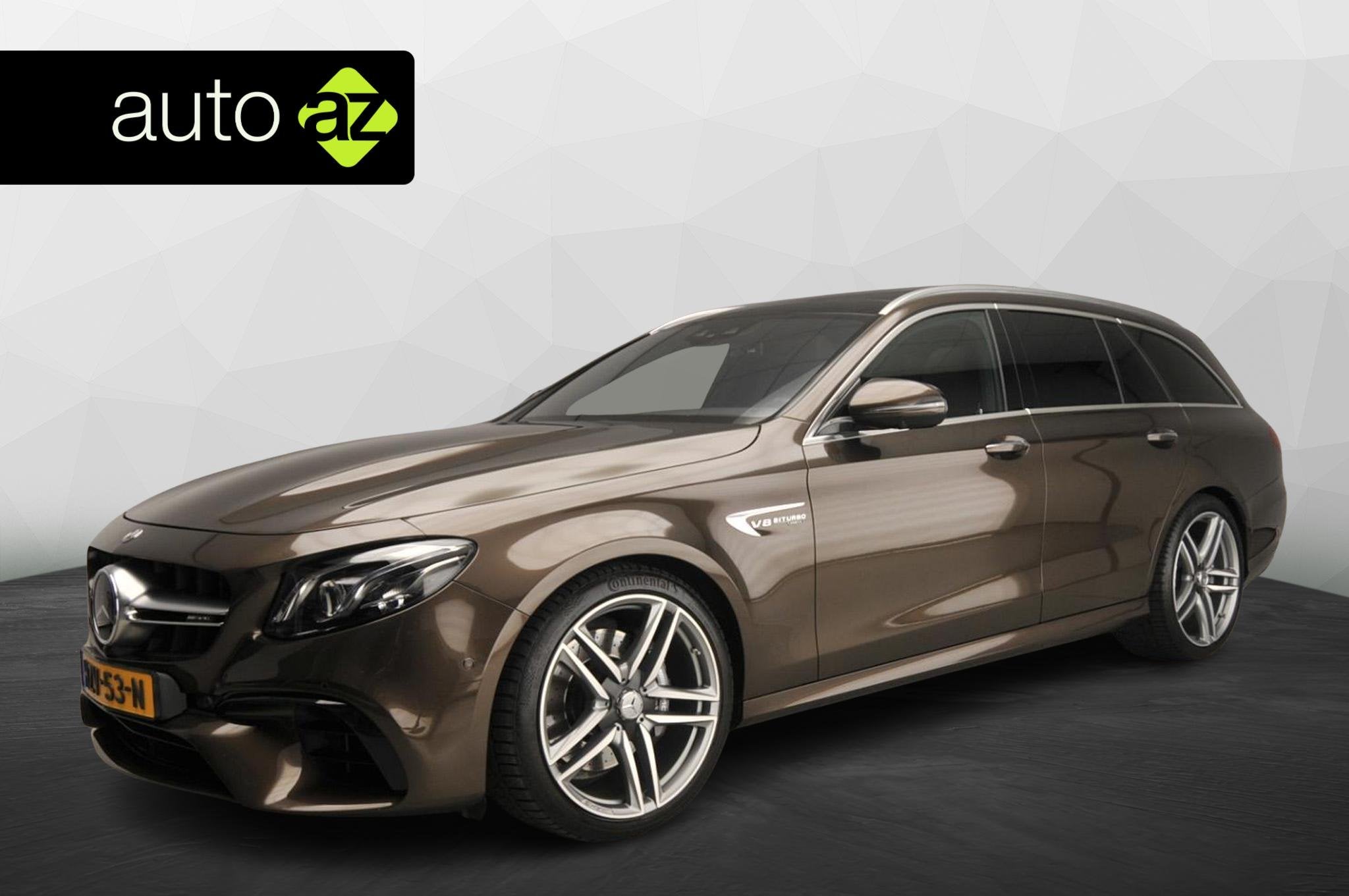 Mercedes-Benz E-klasse Estate AMG 63 4MATIC Premium Plus | B, Auto's, Mercedes-Benz, Automaat, Gebruikt, Bruin, 1960 kg