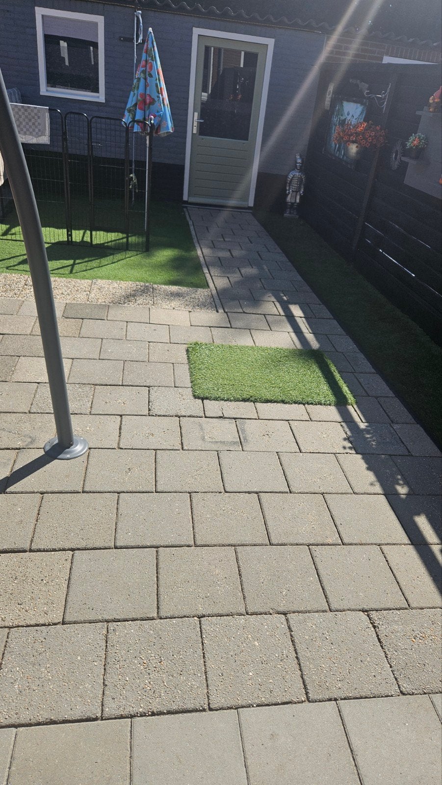 Tuintegels gratis af te halen, Ophalen, Gebruikt, Beton, Terrastegels