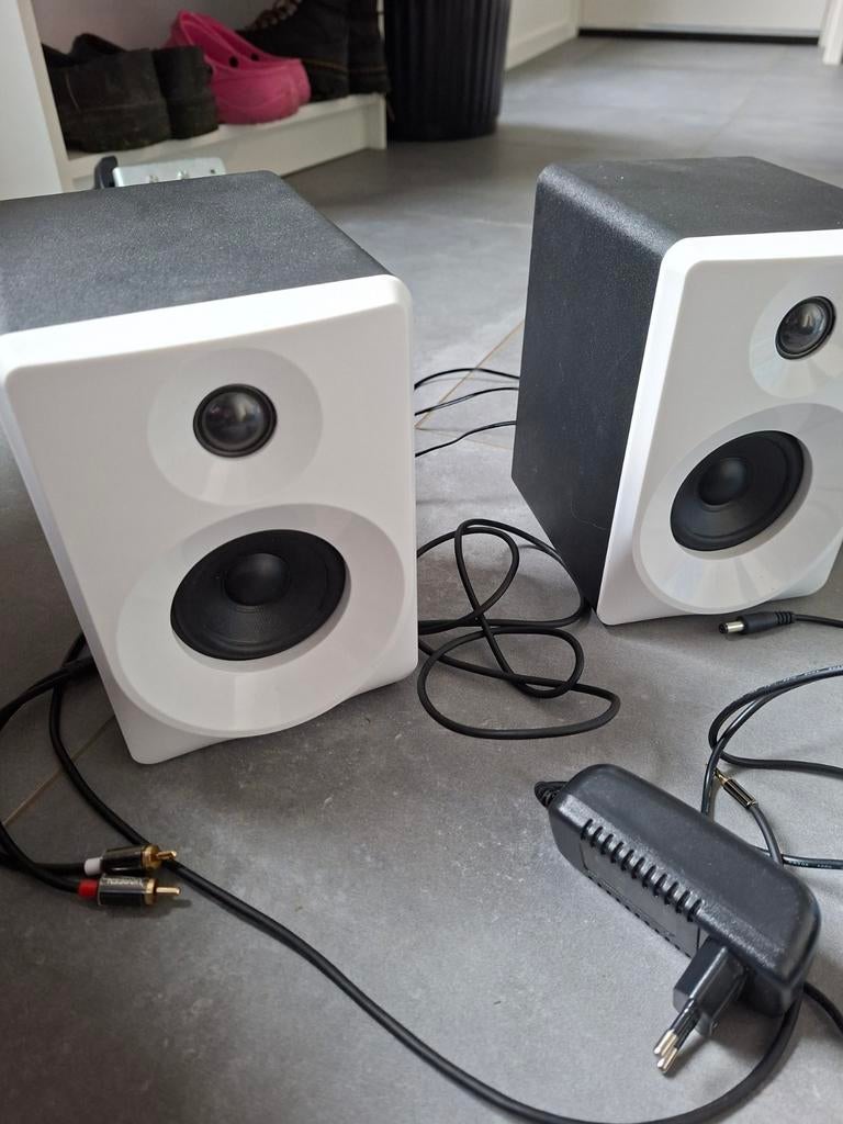 Vond smn30 studio monitoren, Computers en Software, Pc speakers, Zo goed als nieuw, Audiokanaal 2.0, Ophalen of Verzenden