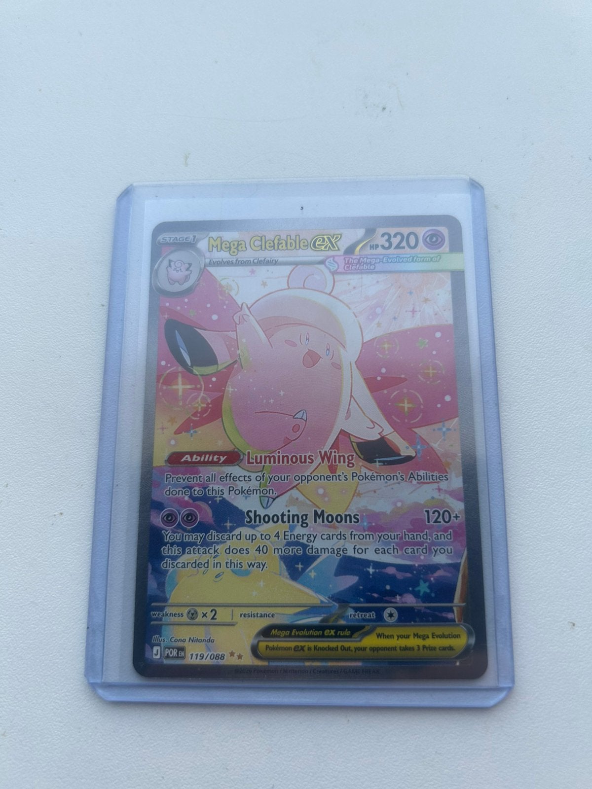 Clefable ex perfect order, Verzenden, Zo goed als nieuw