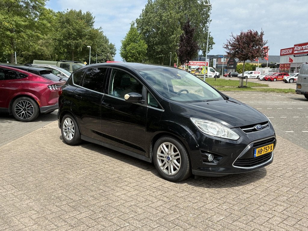 Ford C-Max 1.6 EcoBoost Titanium, Auto's, Stof, Gebruikt, 4 cilinders, Zwart
