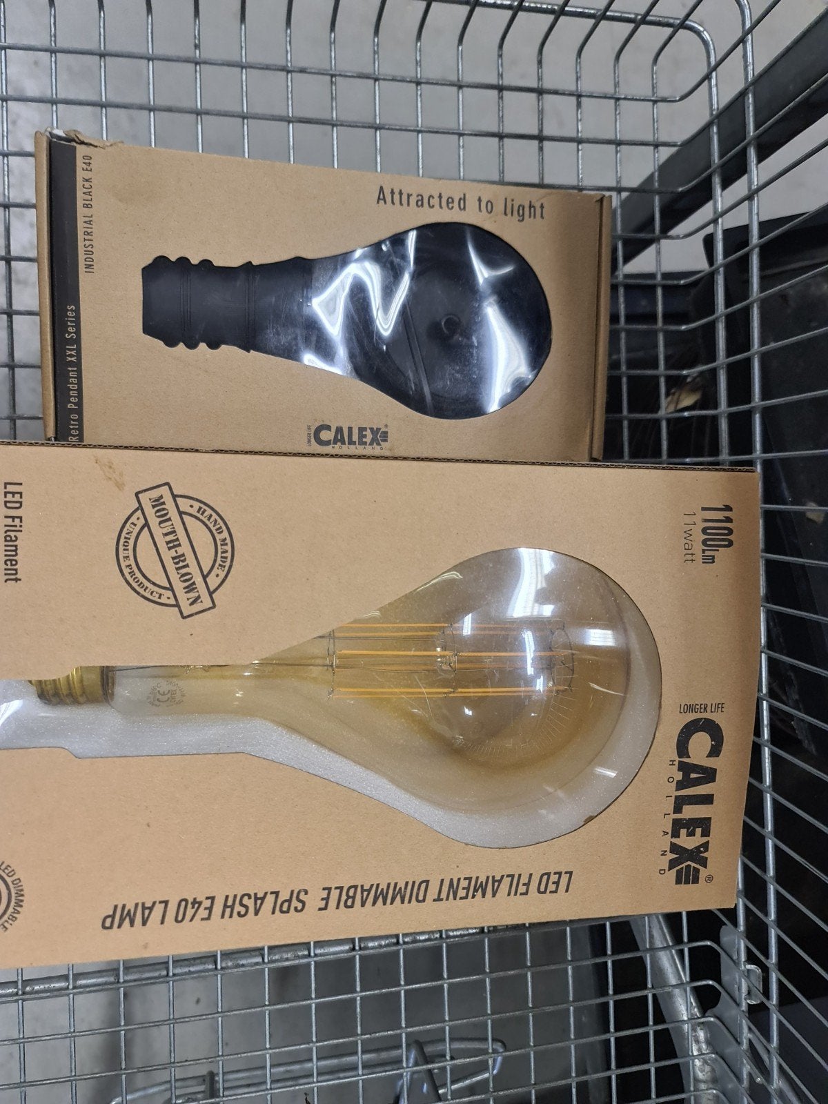 Calex LED Filament Dimbare Splash E40 Lamp, Ophalen