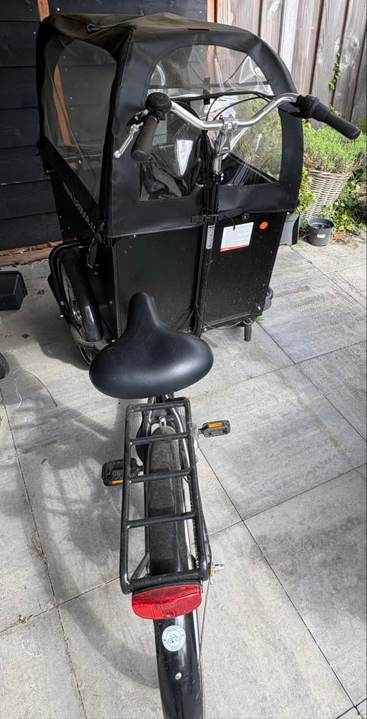 Babboe bakfiets (gekeurd) niet elektrisch!, Gebruikt, Huif, 2 kinderen, Ophalen