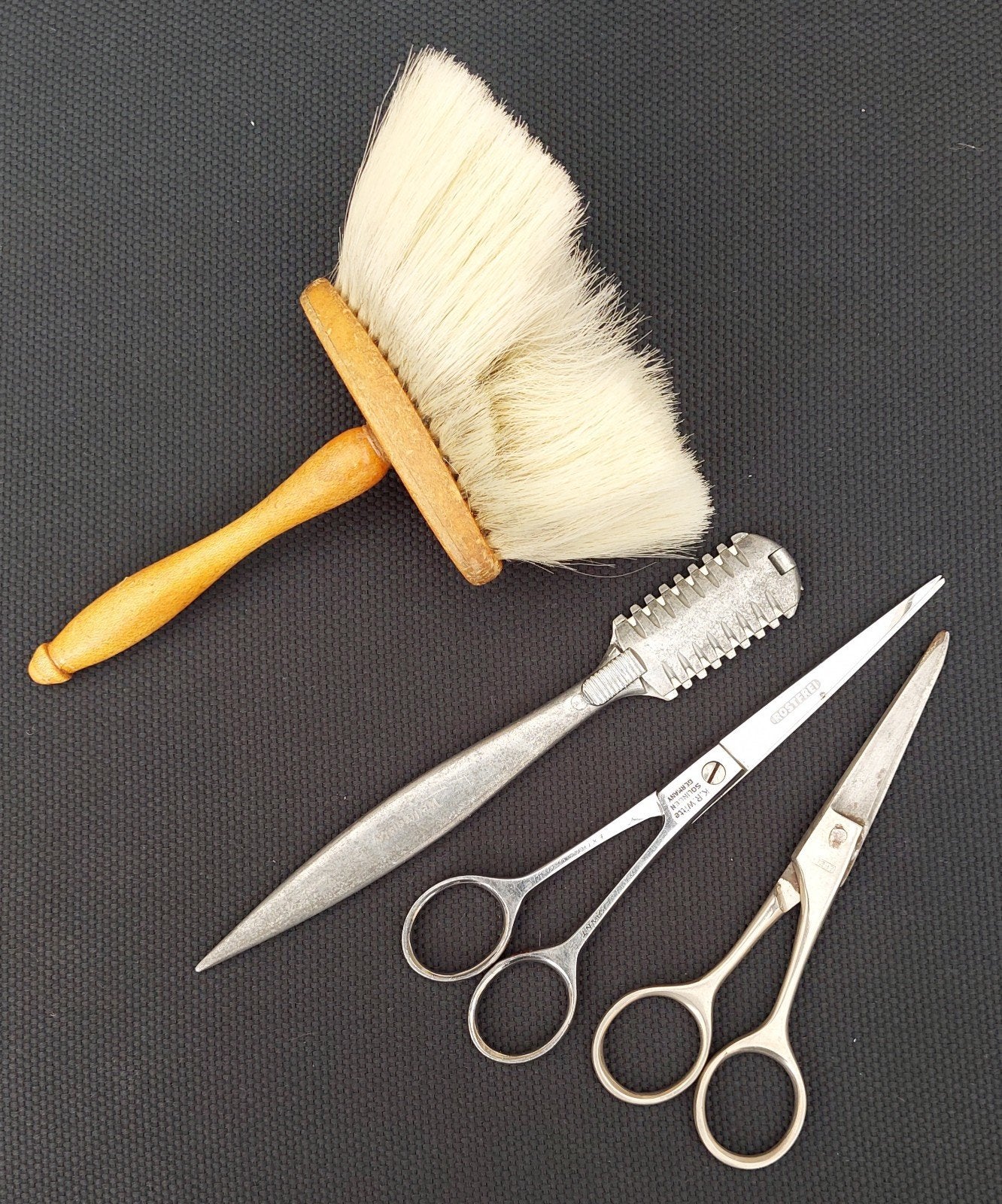 Antieke Barbershop Set – K.R. Witte, Weltmeister & Aesculap, Ophalen of Verzenden, Gebruikt