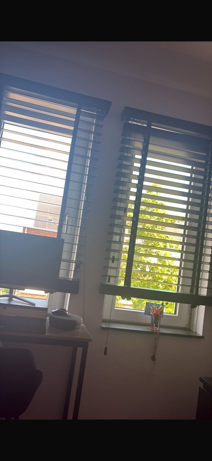 Diverse houten en aluminium jaloezieën - Zwart, Ophalen, Jaloezie, Overige merken, Zwart