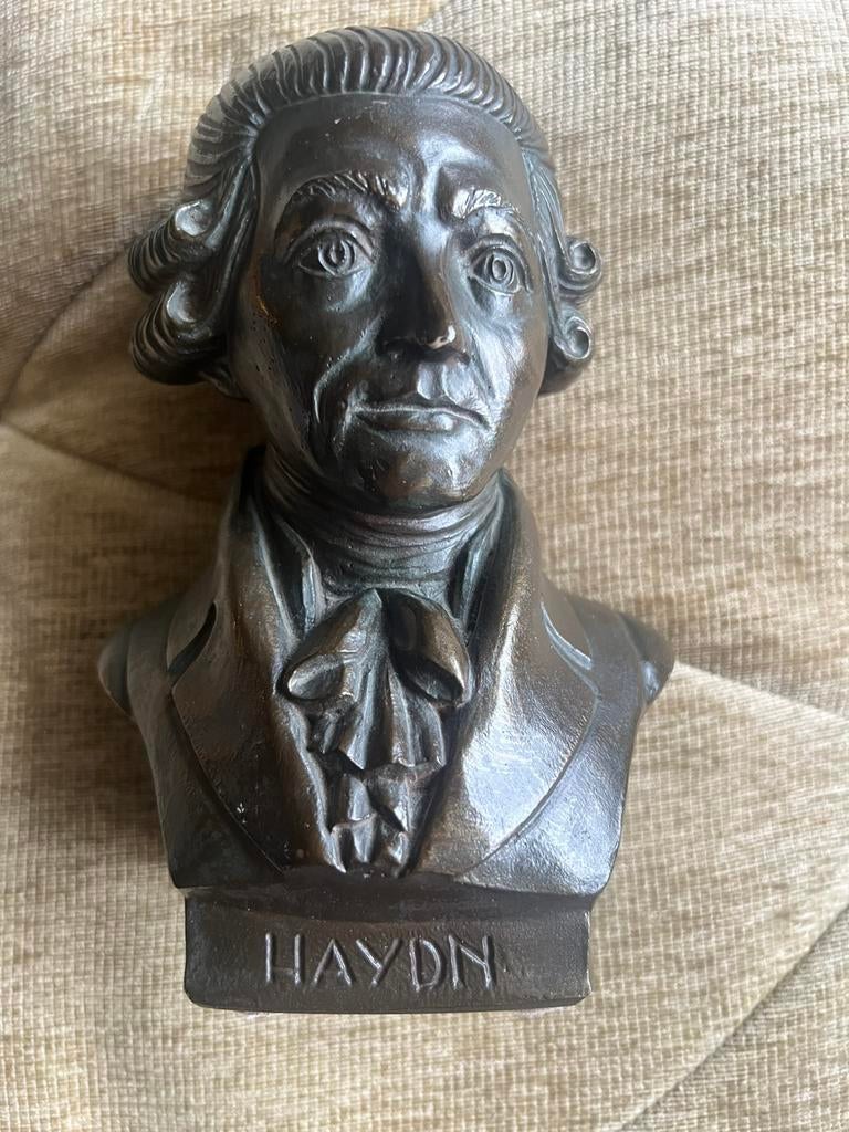 Vintage Buste Joseph Haydn., Ophalen of Verzenden, Zo goed als nieuw, Mens