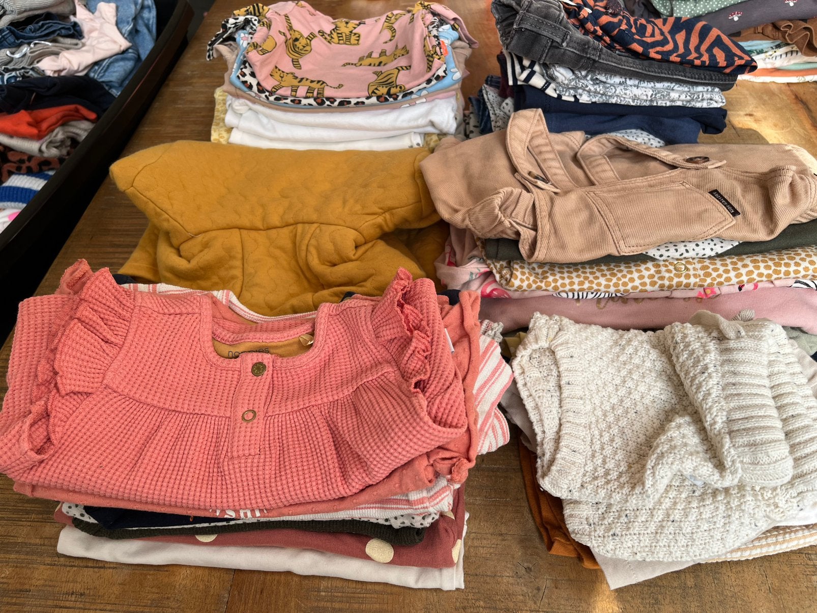 Baby/kinderkleding Mt 62/68 - 50stuks, Ophalen of Verzenden, Zo goed als nieuw, Maat 62