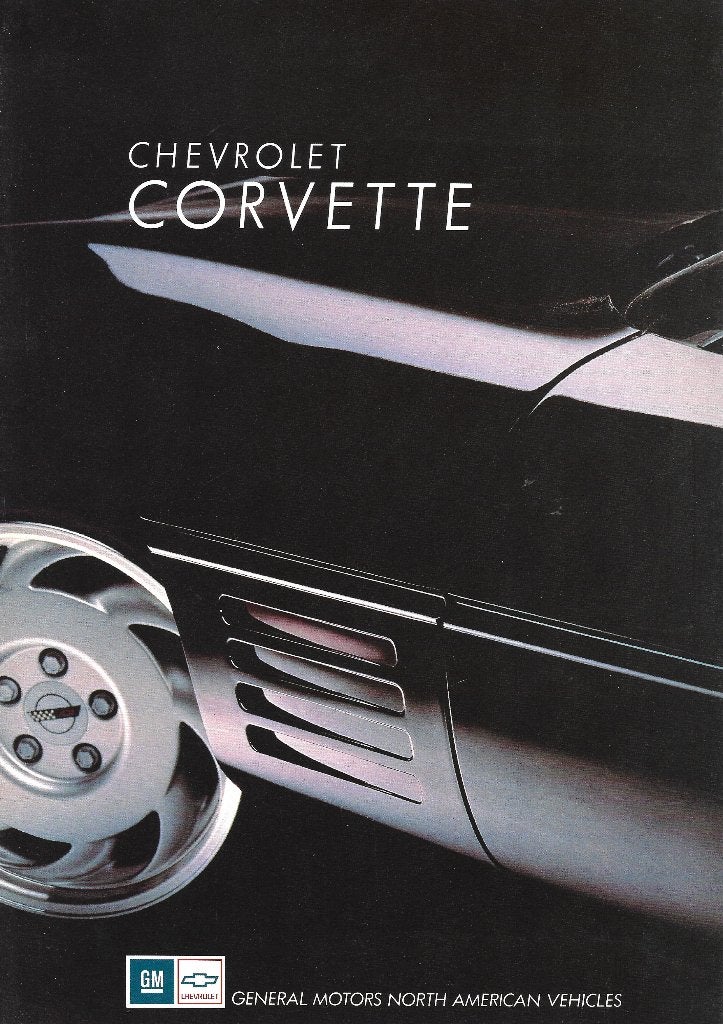 Chevrolet Corvette folder, Ophalen of Verzenden, Zo goed als nieuw, Chevrolet
