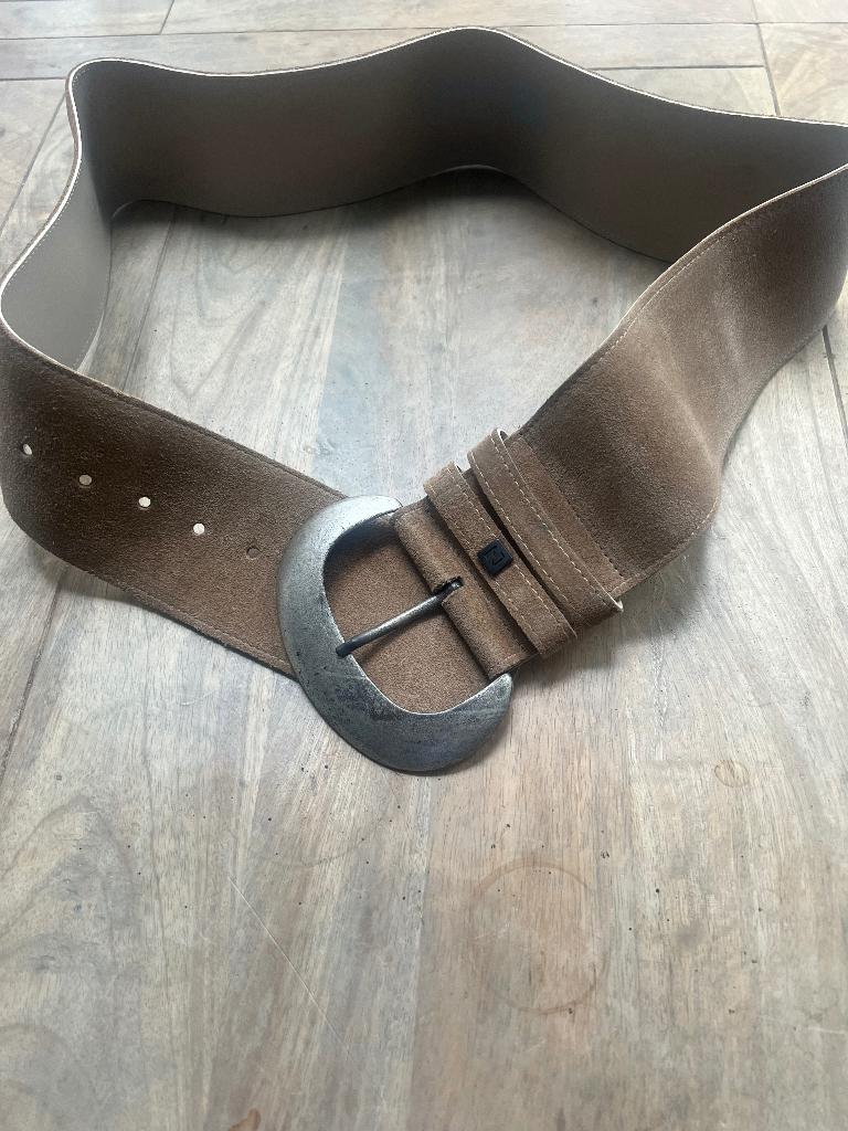 Nieuwe  suede riem Pepperz 105 x 8 cm, Overige kleuren, Pepperz, Nieuw, Heupriem