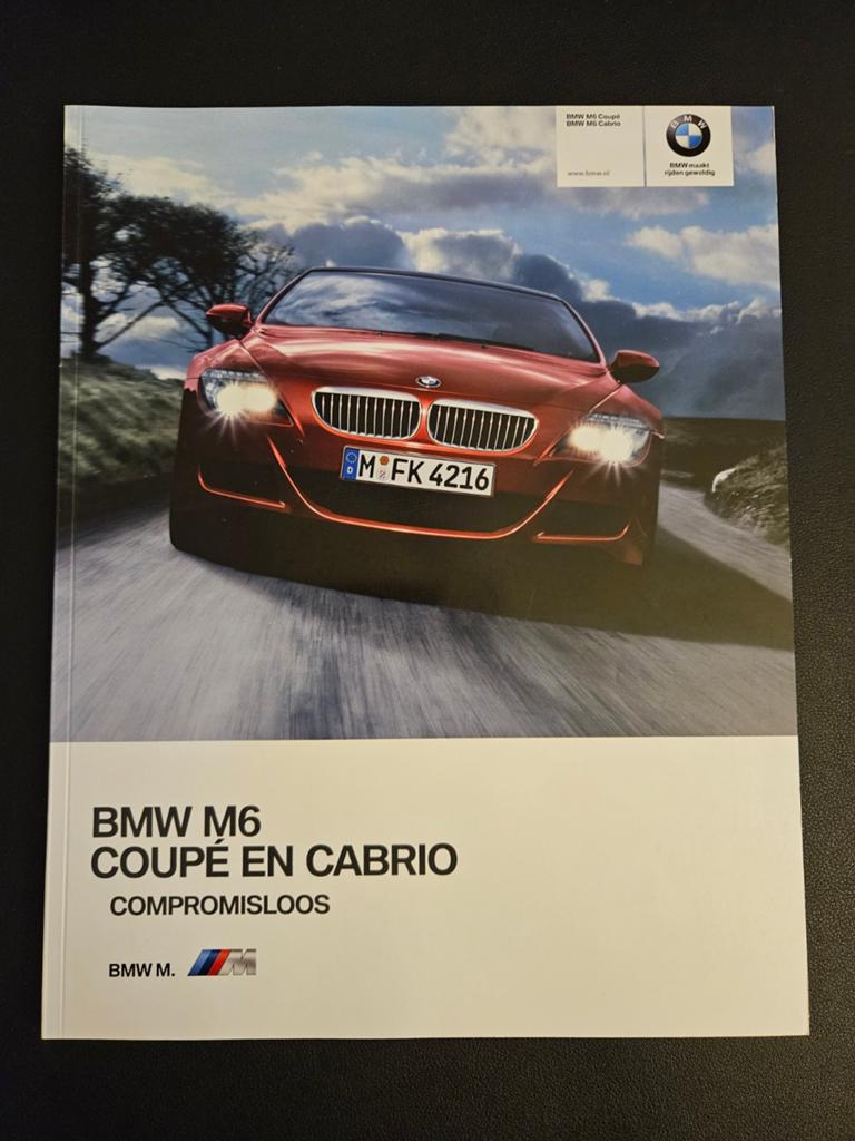 Brochure BMW M6 Coupé & Cabrio 2009, Ophalen of Verzenden, Zo goed als nieuw, BMW