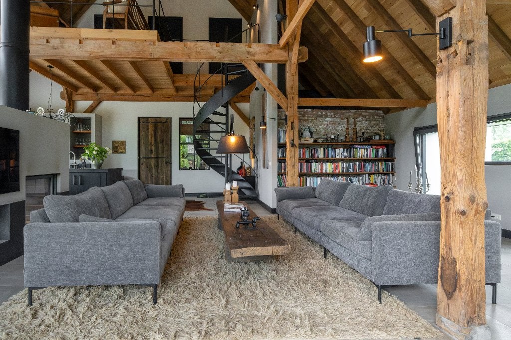 Zuiver 2x 4,5 zits loungebank Summer Antraciet, Huis en Inrichting, Ophalen, Gebruikt, 100 tot 125 cm, 300 cm of meer