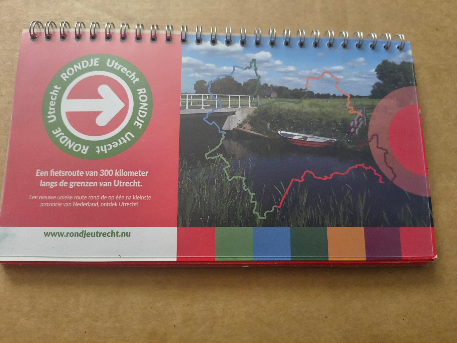 Rondje Utrecht, fietsroute langs de provinciegrens, Overige merken, Fiets- of Wandelgids, Europa, Ophalen of Verzenden