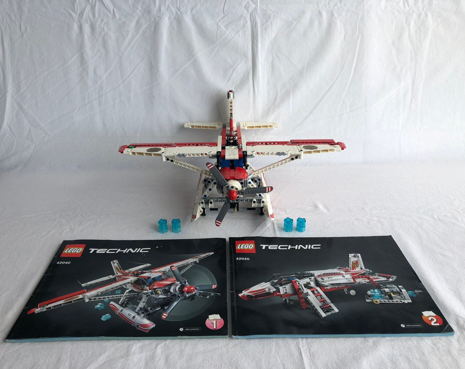 Lego Technic 42040 Fire Plane / Brandweer Vliegtuig - O20, Lego, Lego, Lego, Ophalen of Verzenden