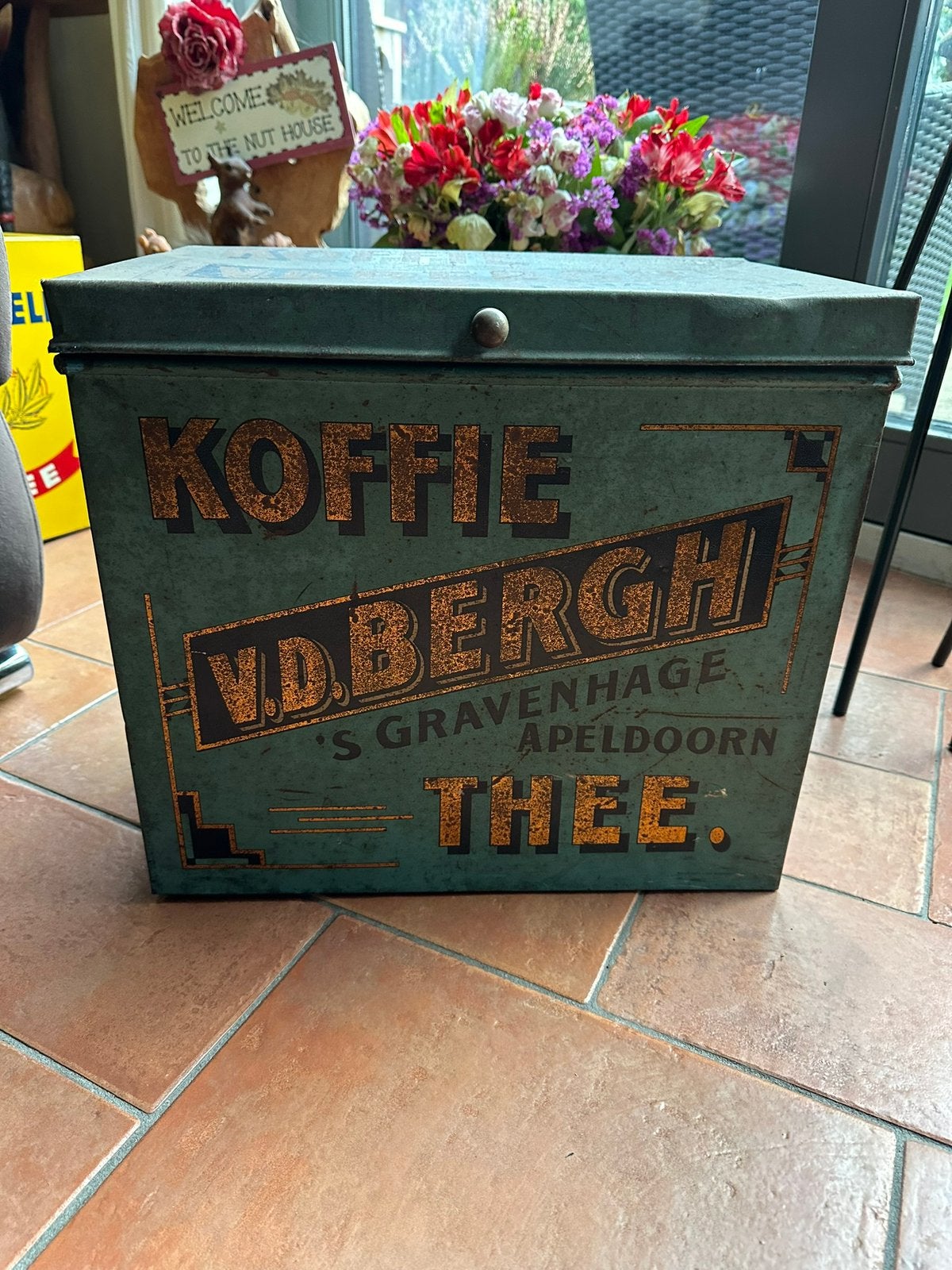 Winkelblik v.d. Bergh koffie en thee, Verzamelen, Ophalen of Verzenden, Gebruikt, Koffie, Overige merken