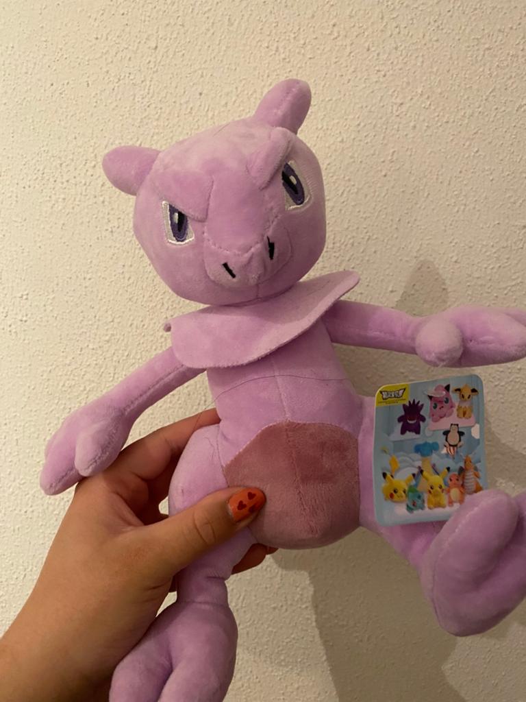 Pokemon Mewtwon knuffel, Kinderen en Baby's, Speelgoed | Knuffels en Pluche, Ophalen of Verzenden, Zo goed als nieuw, Overige typen