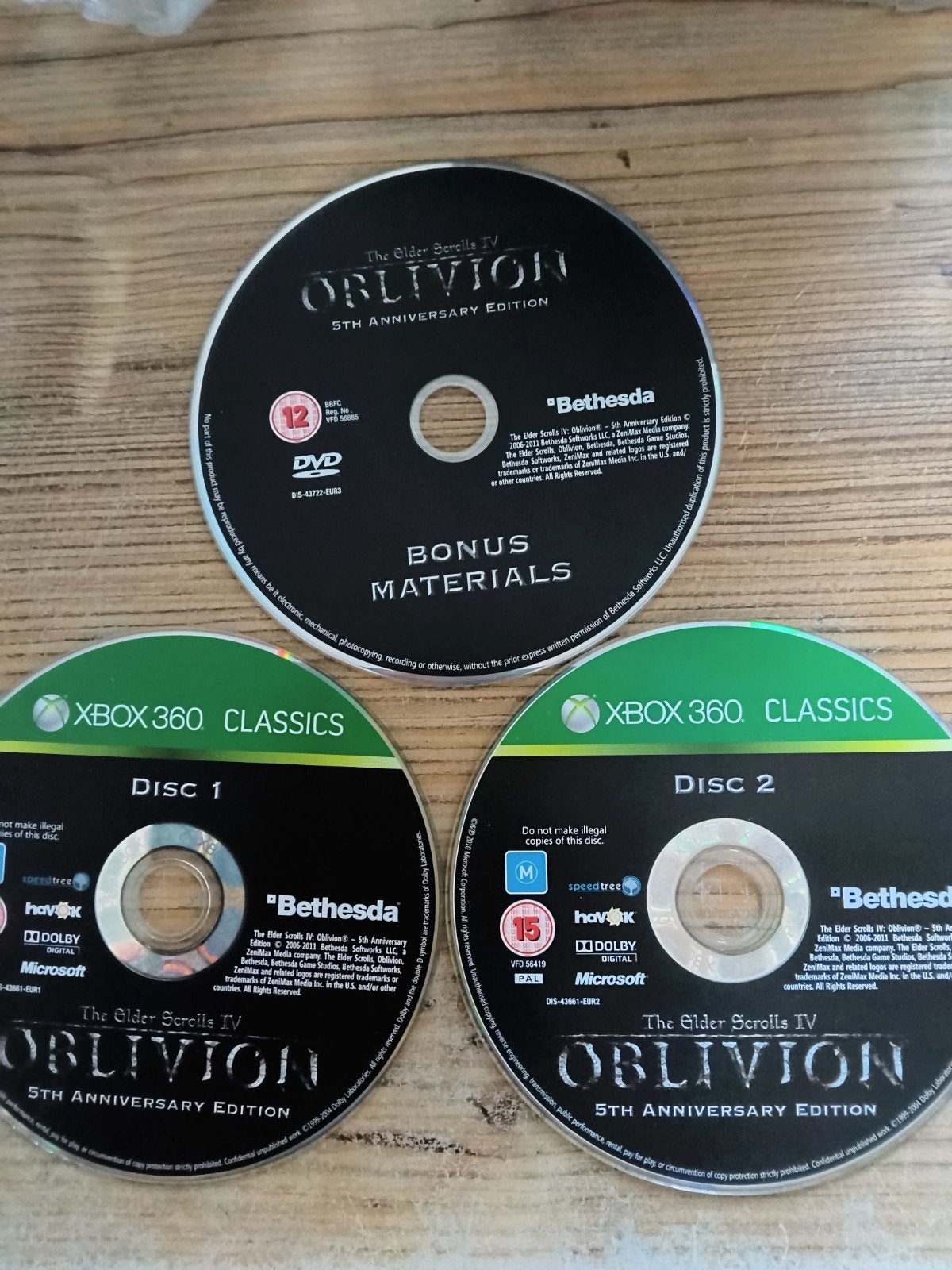The Elder Scrolls IV Oblivion 5th Anniversary Edition X360, Spelcomputers en Games, Gebruikt, 1 speler, Ophalen of Verzenden, Role Playing Game (Rpg)
