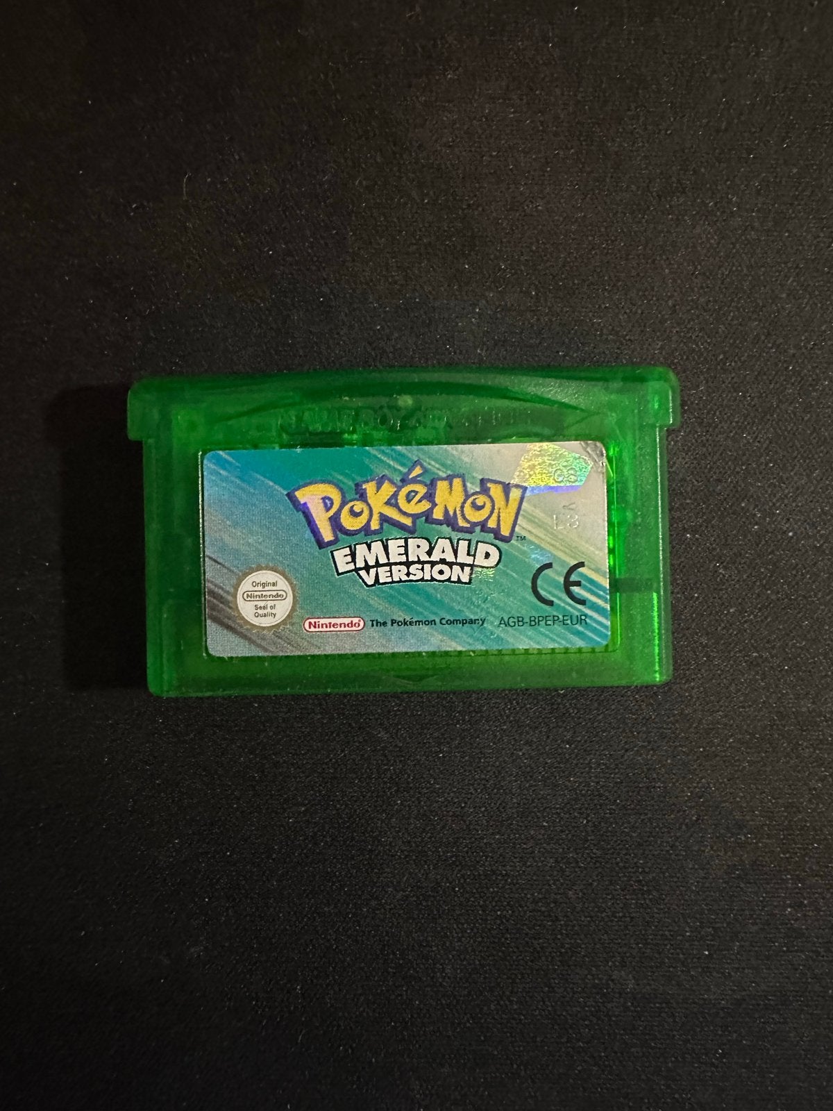 Pokémon Emerald Version (GBA) EUR, Spelcomputers en Games, Games | Nintendo Game Boy, Gebruikt, Role Playing Game (Rpg), 1 speler