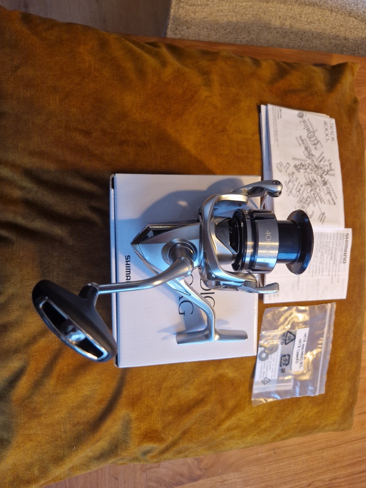 shimano stradic 4000 xg fl, Ophalen of Verzenden, Zo goed als nieuw, Molen