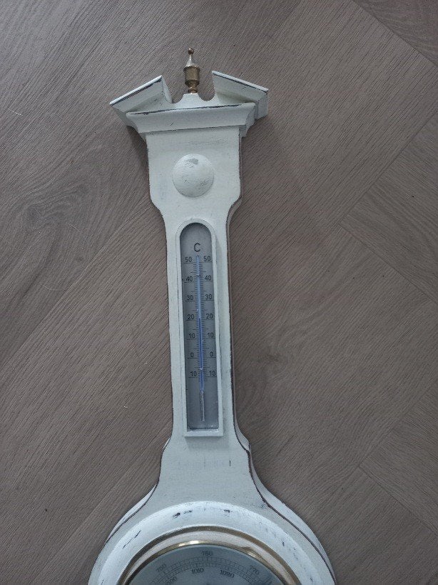 Brocante hygro barometer, Audio, Tv en Foto, Ophalen of Verzenden