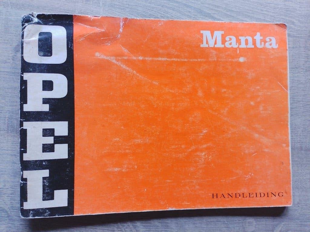 Instructieboekje - handleiding Opel Manta A 1970, Boeken, Ophalen of Verzenden, Gelezen, Opel