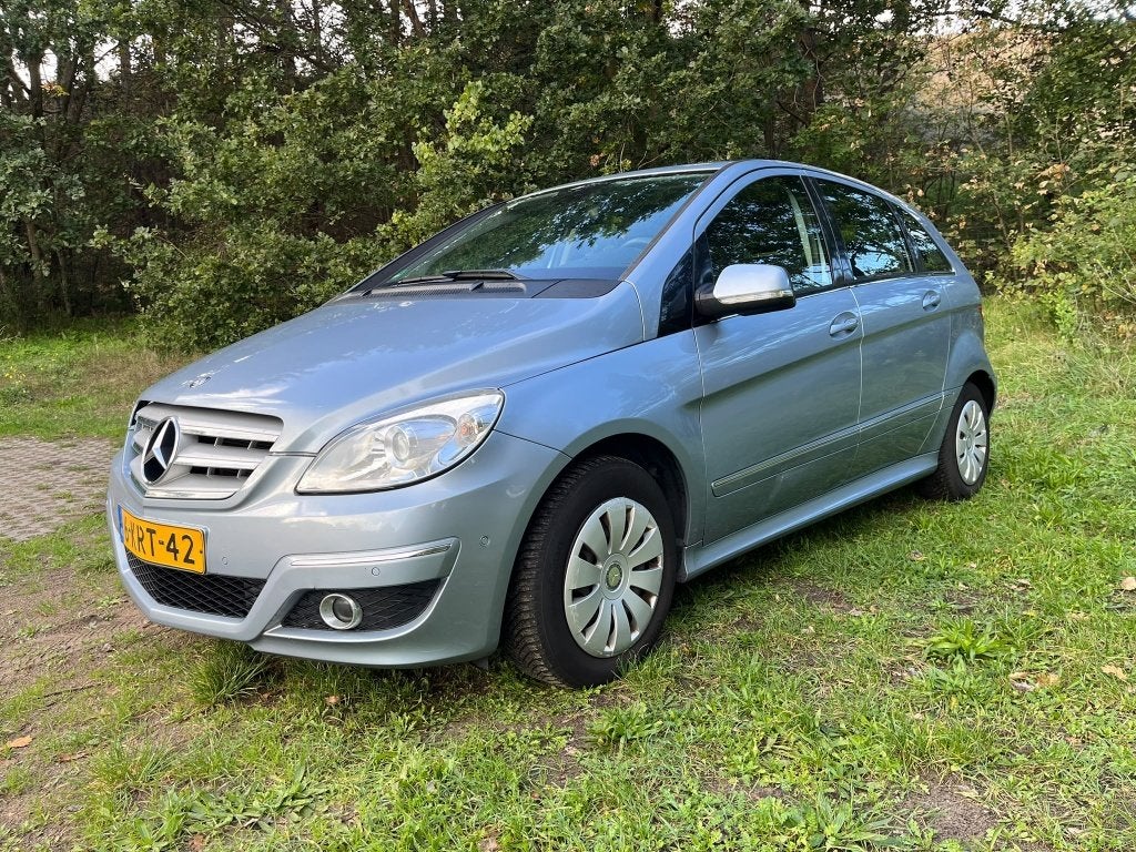 Mercedes-Benz B-Klasse 1.7 B170 5DRS CVT 2008 Blauw, Stof, Zwart, 4 cilinders, 14 km/l