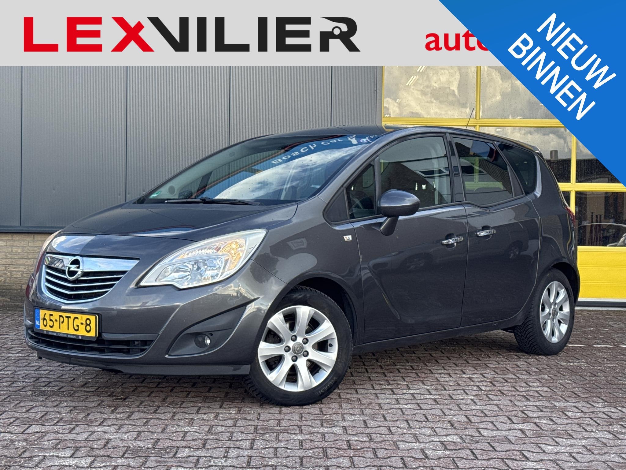 Opel Meriva 1.4 Turbo Cosmo, Auto's, Voorwielaandrijving, Stof, Gebruikt, 680 kg