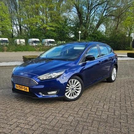 Ford Focus / 2024 Nieuwe Motor in gekomen.Dealer Onderhouden, Auto's, Zwart, Blauw, Origineel Nederlands, 1200 kg