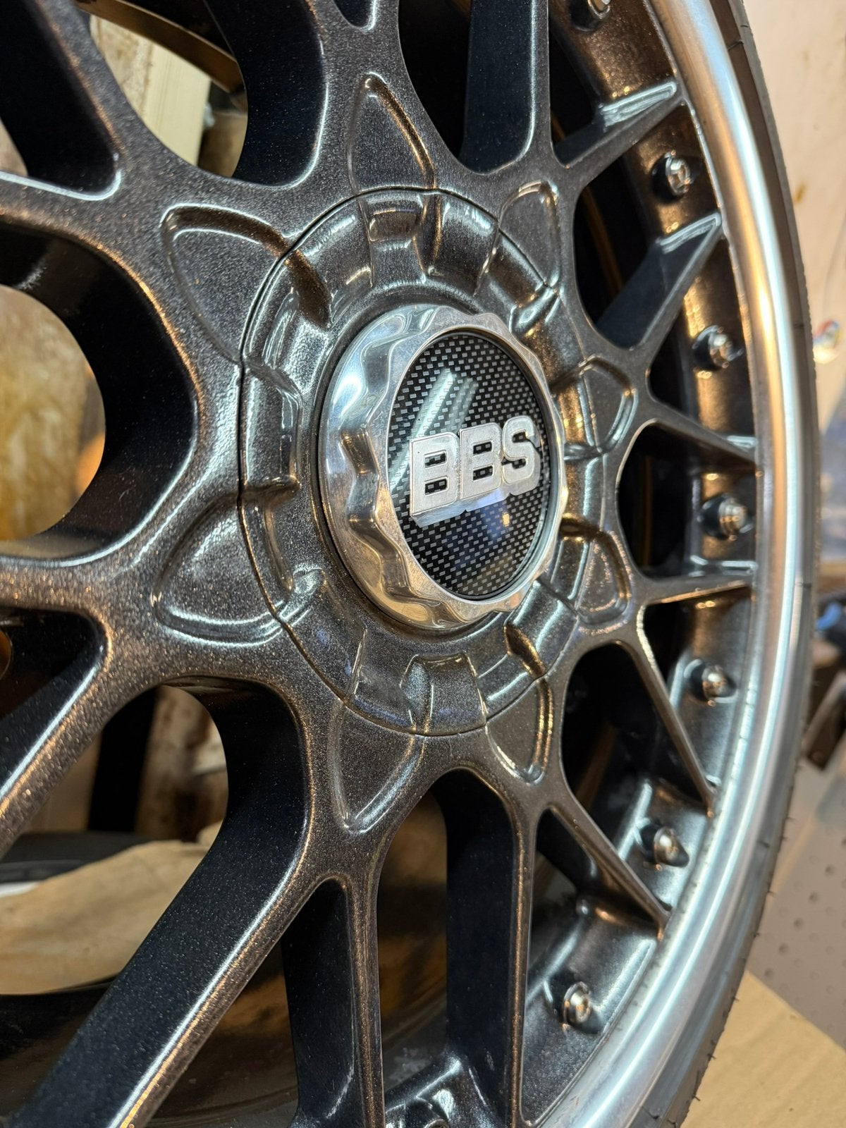 BBS RS2 Breedset, 18 inch, Gebruikt, 265 mm, Banden en Velgen