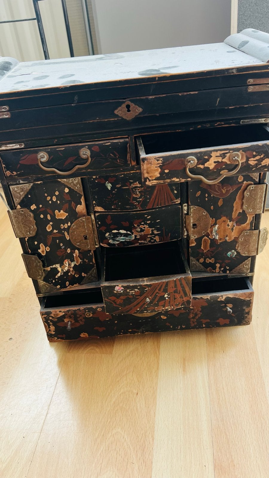 Oud sieradenkastje, Antiek en Kunst, Ophalen