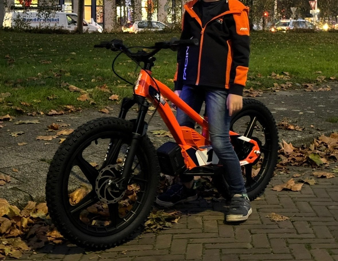 Stacyc 20edrive KTM editie - Zo goed als nieuw, Ophalen, Zo goed als nieuw, Schijfrem, 20 inch of meer