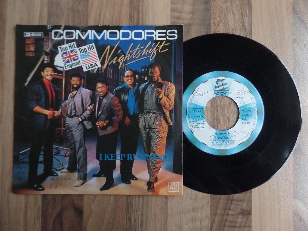single Commodores – Nightshift, Gebruikt, 7 inch, Single, Ophalen of Verzenden