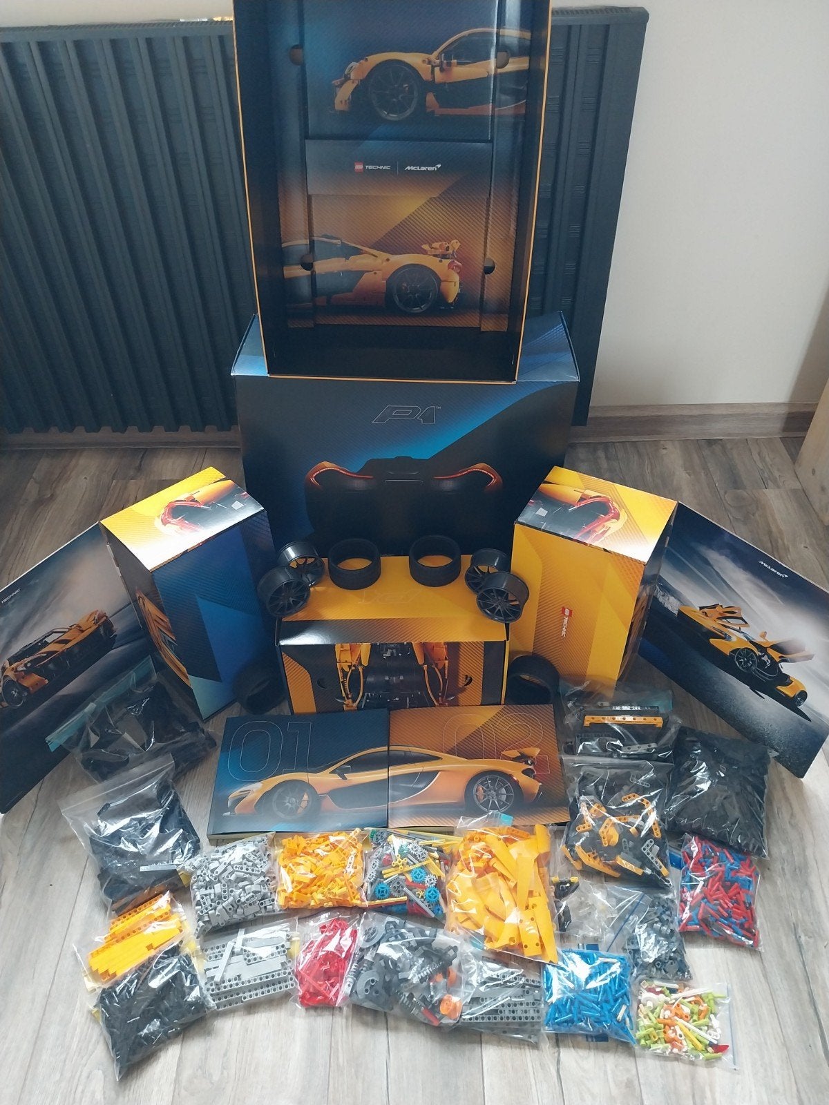 gedemonteerde Lego McLaren P1, Lego, Ophalen of Verzenden, Zo goed als nieuw, Compleet
