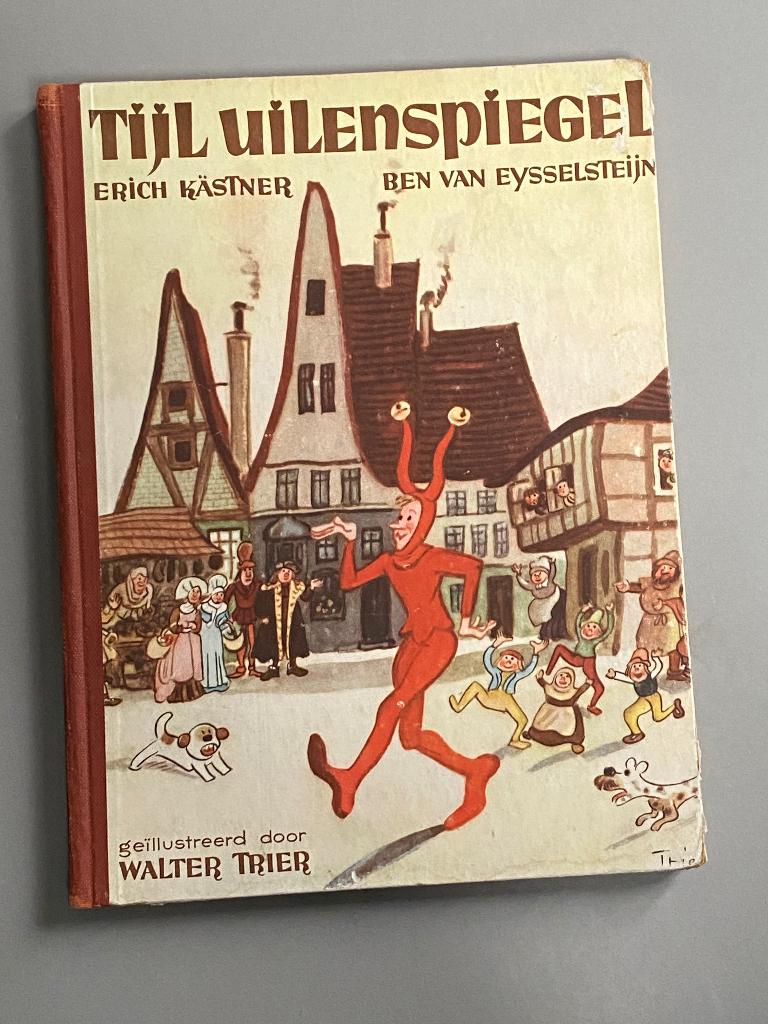Tijl Uilenspiegel - ill. Walter Trier (derde druk 1955), Antiek en Kunst, Antiek | Boeken en Bijbels, Ophalen of Verzenden