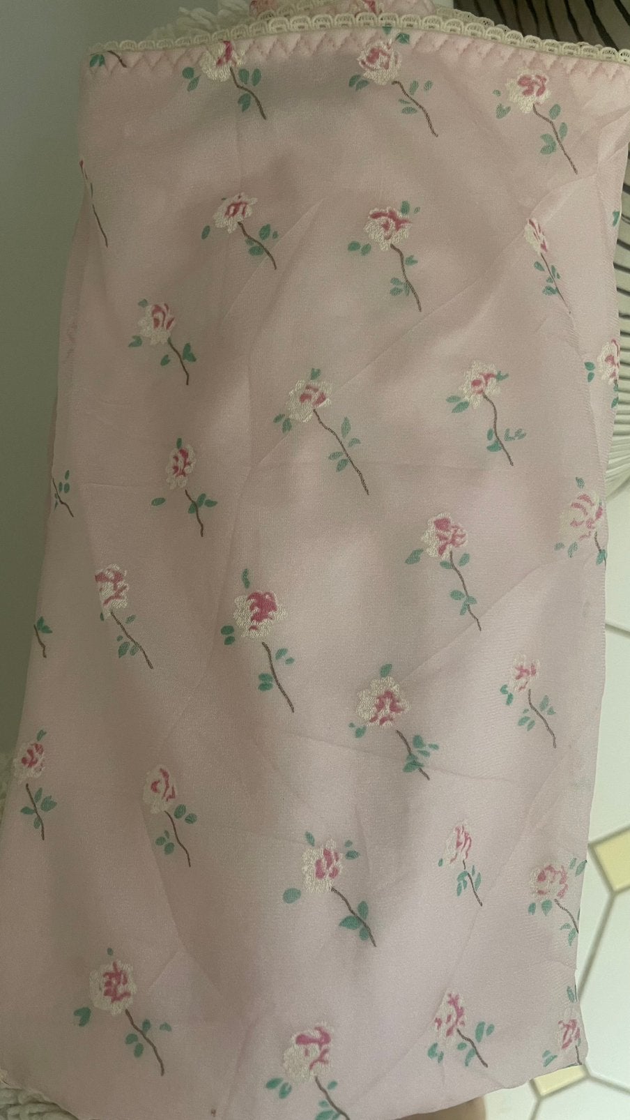Kookai Roze rok met Bloemenprint - Maat 40), Maat 38/40 (M), Kookai, Ophalen of Verzenden, Zo goed als nieuw