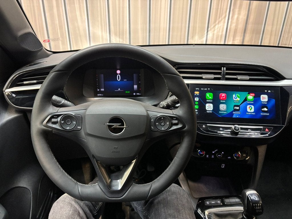 Opel CORSA 1.2 Turbo GS|Carplay|Cruise|Camera, Auto's, Opel, Voorwielaandrijving, Gebruikt, Wit, Handgeschakeld