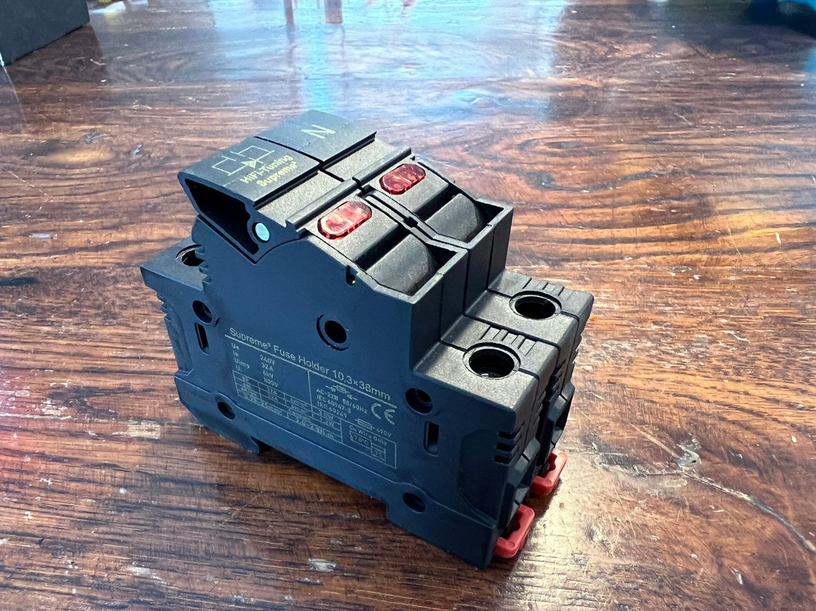 HiFi-Tuning Supreme³ Fuse Holder voor een audiogroep
