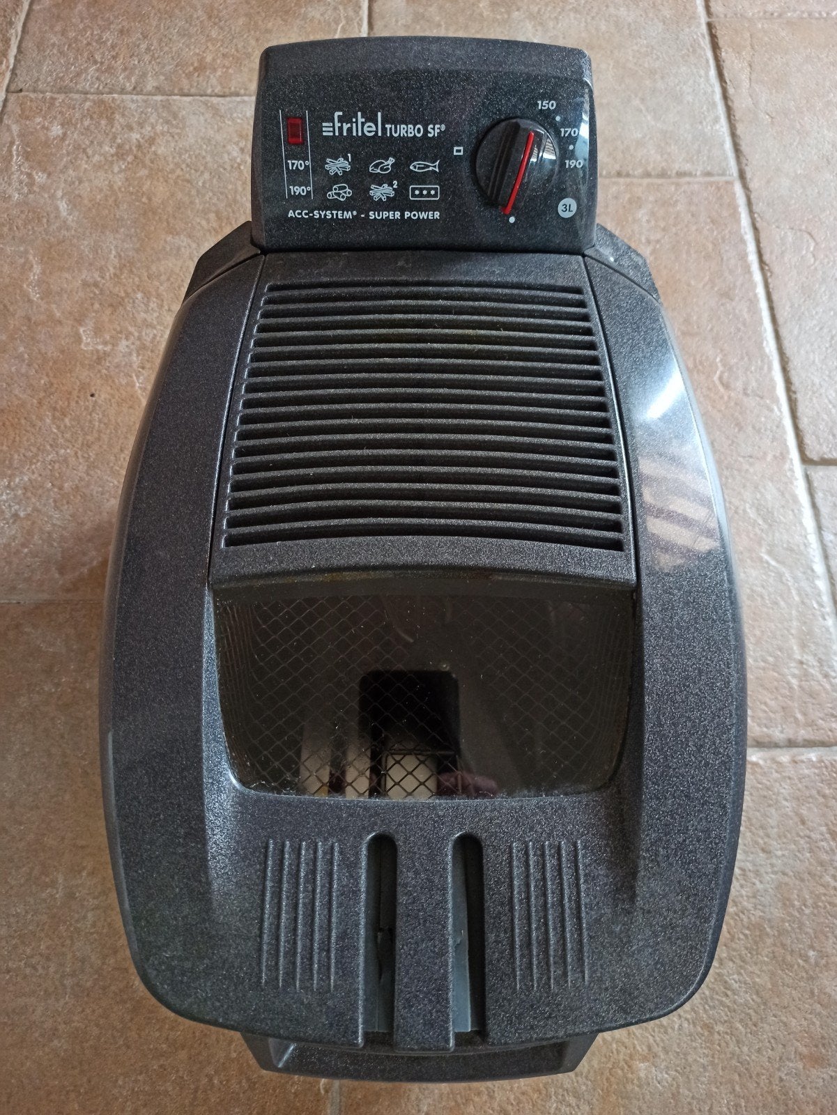 Fritel Turbo SF 3L friteuse - Zo goed als nieuw, 2 tot 3 liter, Ophalen, Zo goed als nieuw