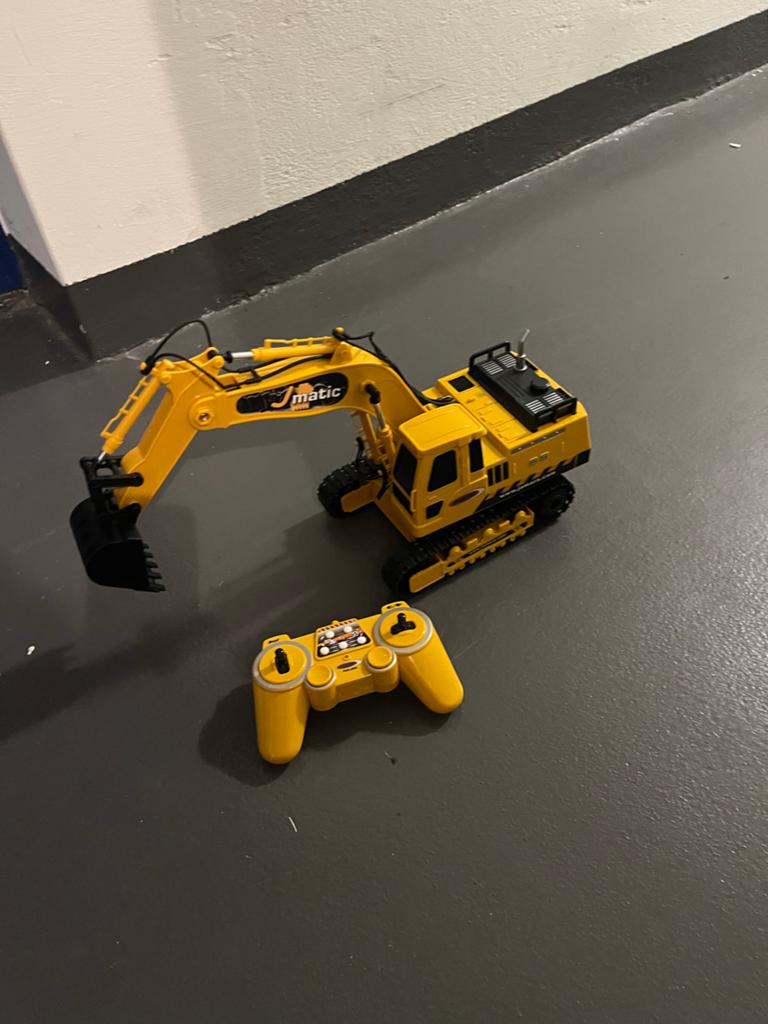 Jamara Matic RC Graafmachine met Afstandsbediening, Hobby en Vrije tijd, Modelbouw | Radiografisch | Overige, Ophalen of Verzenden