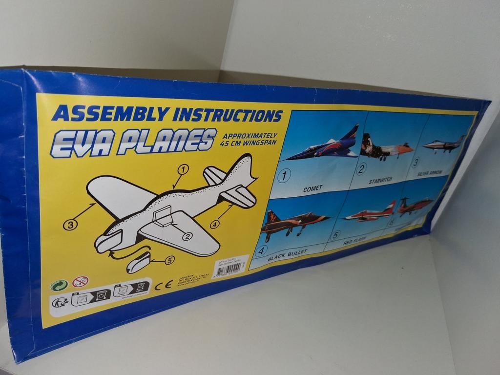 EVA Planes Vliegtuig Bouwpakket - Diverse Modellen, Overige merken, EVA Planes, Verzenden, Onbekend@example.com