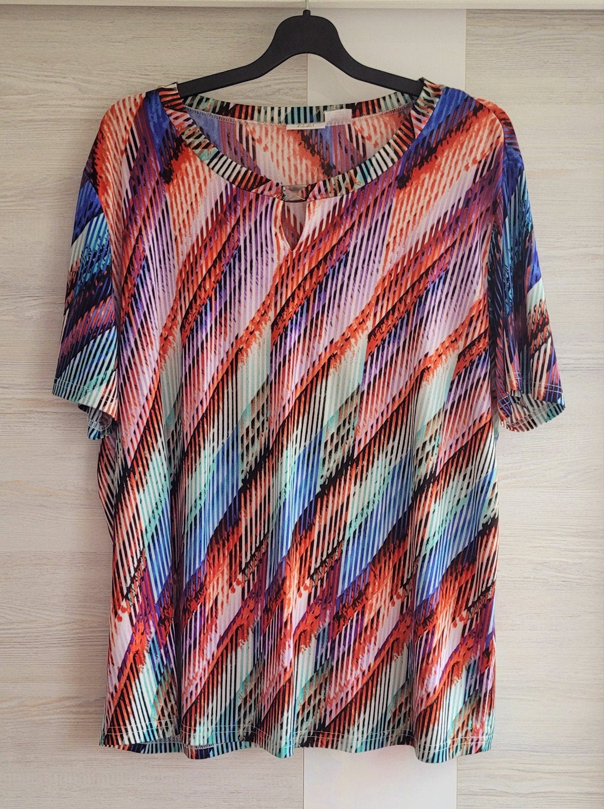 Mooi veelkleurig shirt van Paola maat 52, Overige kleuren, Verzenden, Shirt of Top, Paola!
