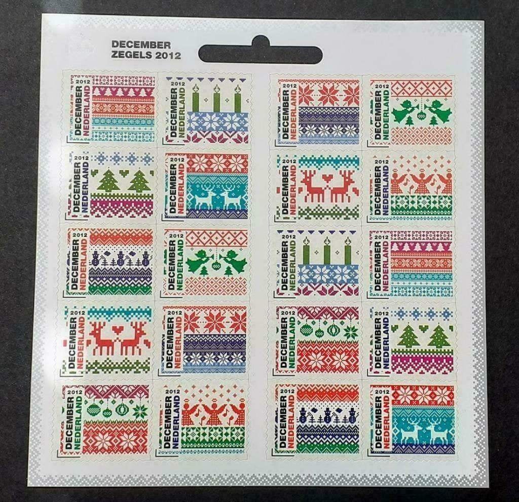 Decemberzegels 2012 - NVPH V3002-3011, Postzegels en Munten, Ophalen of Verzenden, Na 1940, Postfris