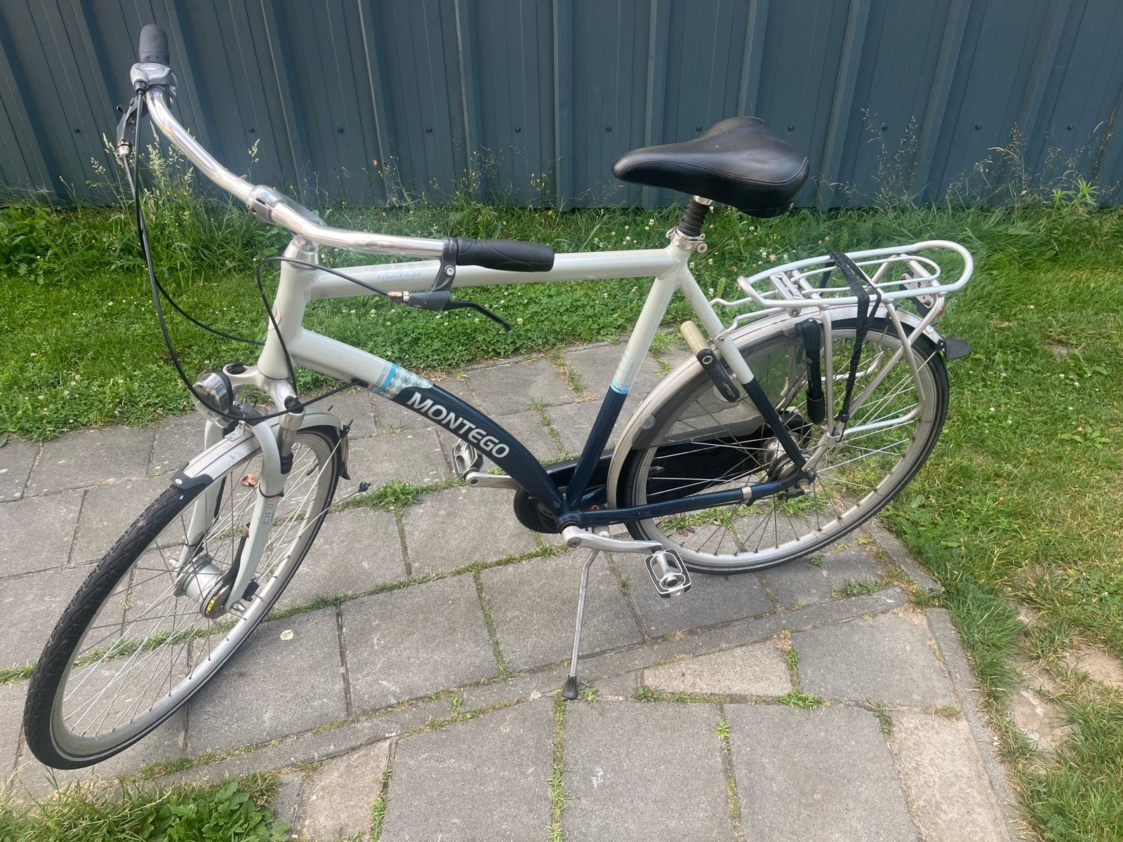 Herenfiets Montega - Goede staat €50, Overige merken, Gebruikt, Velgrem, Ophalen of Verzenden