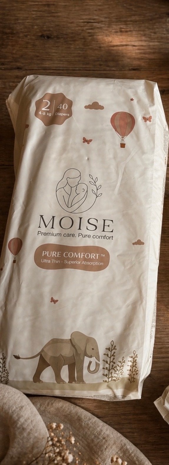 Moise luiers maat 1 - Pak is open, Ophalen of Verzenden, Nieuw