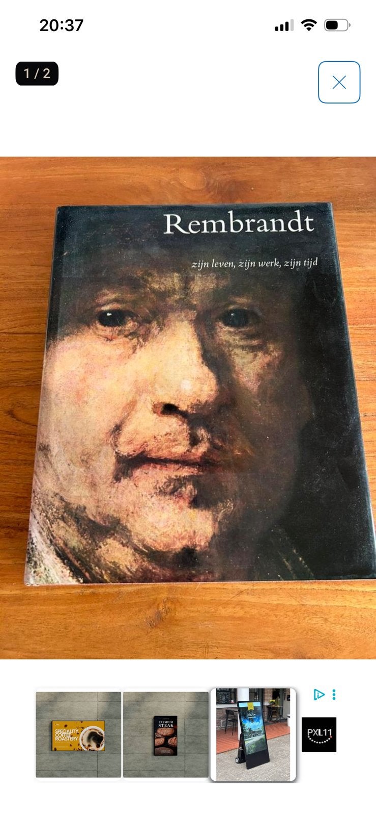 Boek Rembrandt - zijn leven zijn werk zijn tijd, Boeken, Ophalen of Verzenden, Zo goed als nieuw