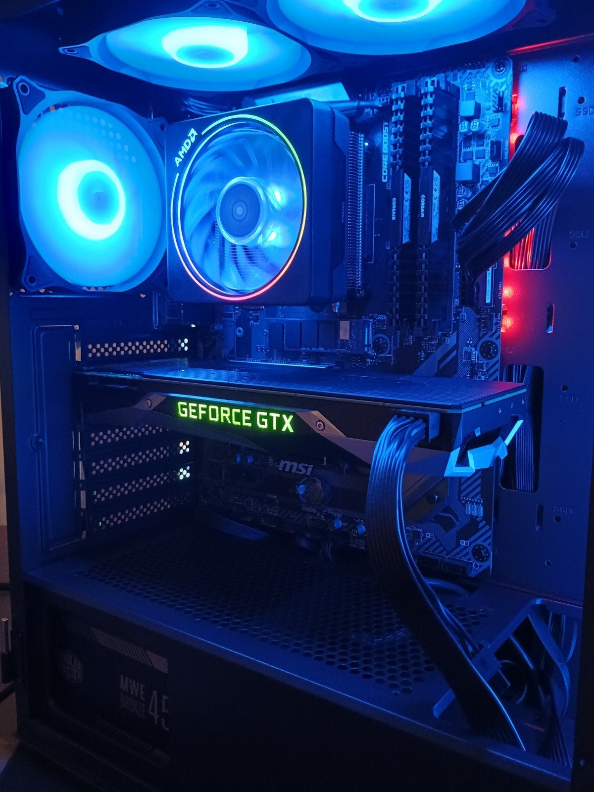 Game PC / Ryzen 7 3700X / GTX 1080 / 16GB / 500GB SSD, Ophalen, Custom Build, Zo goed als nieuw, Gaming
