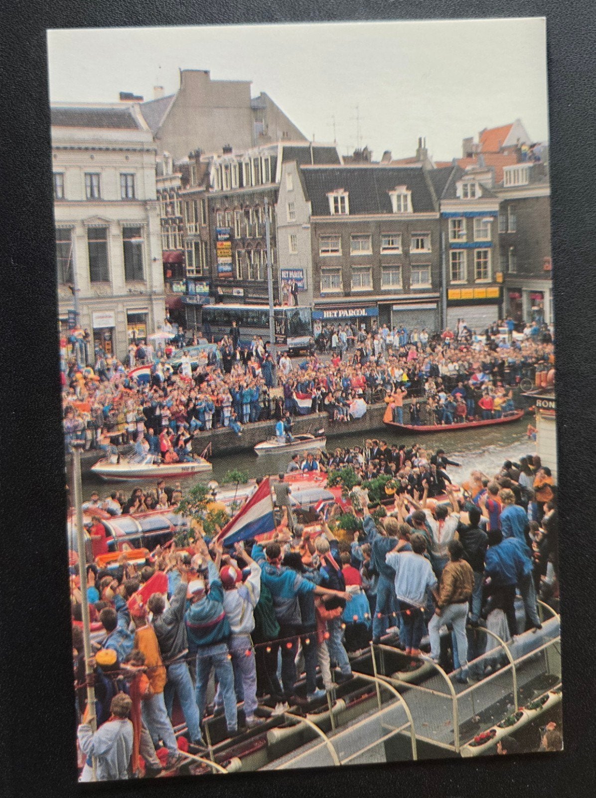 EK 1988 Huldiging Amsterdam, Verzenden, 1980 tot heden, Ongelopen, Sport en Spel