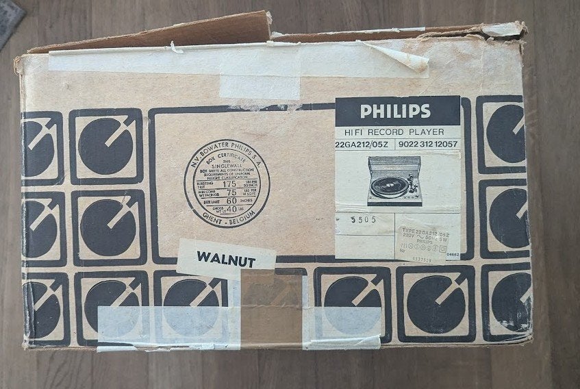 "doos" philips 22ga212, Ophalen, Philips