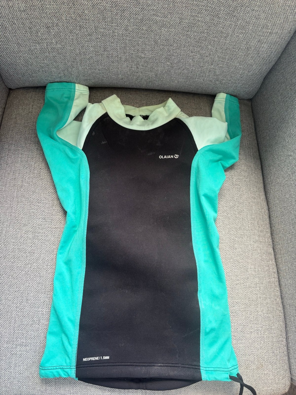 OLAIAIN Zwemshirt (wetsuit stof) maat 128 (8 jaar), Kinderen en Baby's, Kinderkleding | Kinder-zwemkleding, Gebruikt, Jongen of Meisje