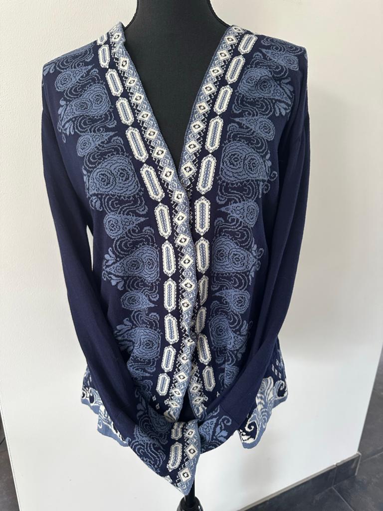 Ivko Woman Vest Maat 40, Ophalen of Verzenden, Gedragen, Maat 38/40 (M), Blauw