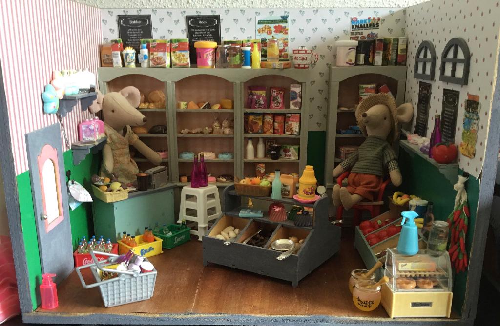 Poppenhuis miniaturen winkel van sinkel, Ophalen of Verzenden, Nieuw, Poppenhuis